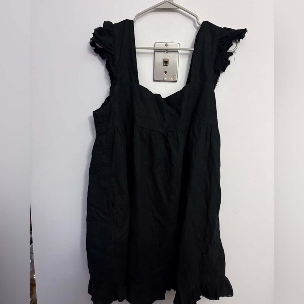 Aerie Black babydoll dress